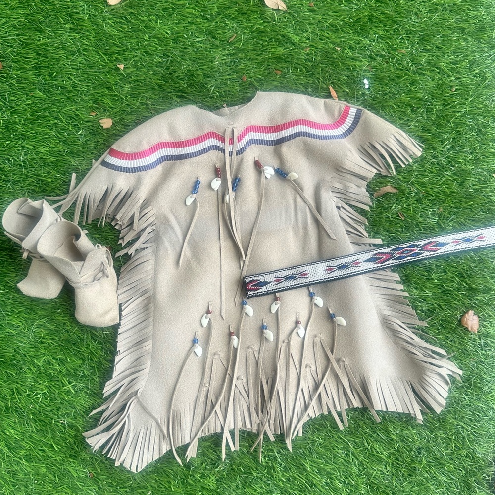 American Girl Kaya Deerskin Dress Outfit HTF